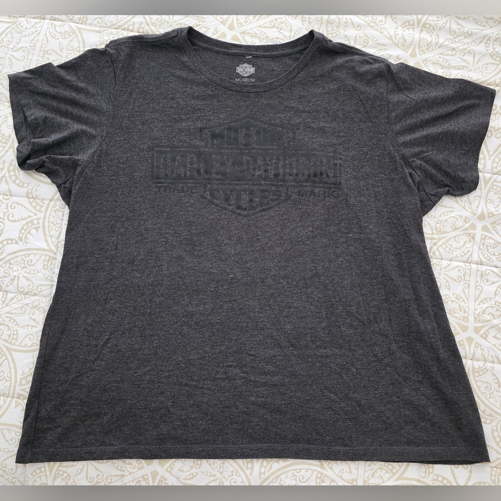 Harley-Davidson Museum Short Sleeve Shirt, Plus Size - Picture 2 of 7